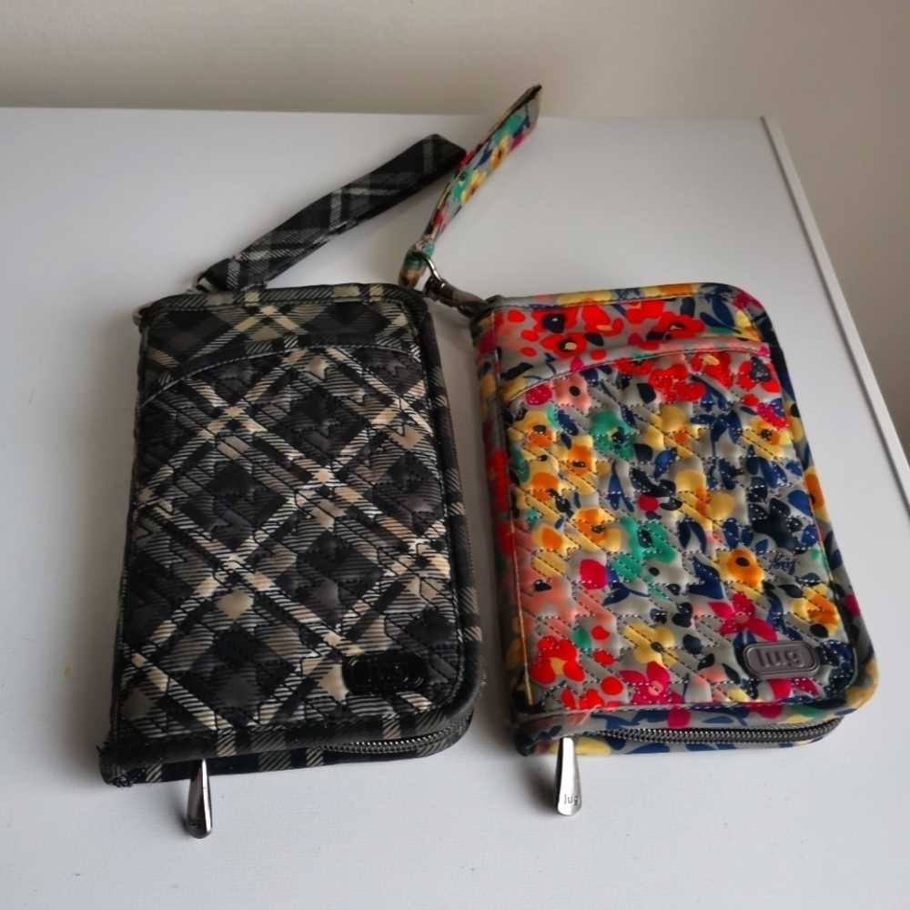 LUG Wallets Bundle of 2, Carry Cards, Money & Passport